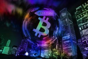 bitcoin, město, problém