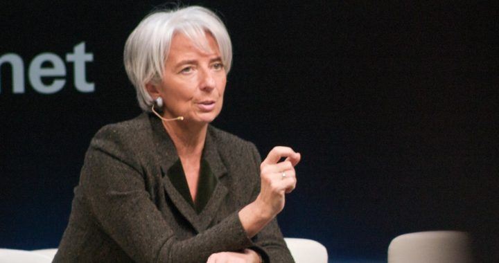 Christine Lagardeová, předsedkyně, MMF