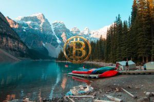bitcoin, směnárna, kanadská, banka, ban, kanada, jezero