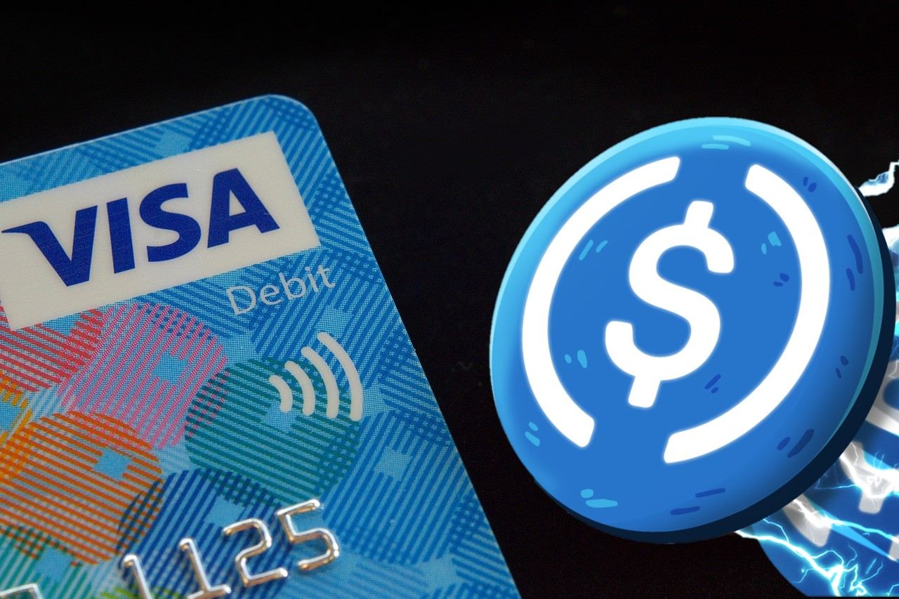 Visa umožňuje svým partnerům vypořádat fiat transakce v kryptoměně