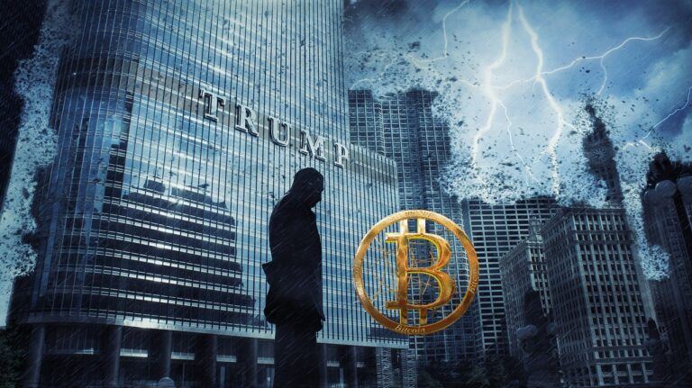 Donald Trump, bitcoin, trump, zkáza