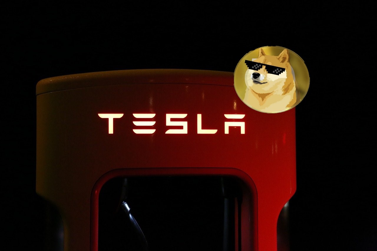 Tesla: Platby v DOGE byly spuštěny za merch, zboží se hned vyprodalo!