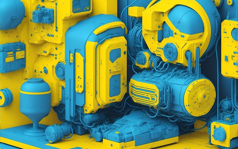 ai, ui, kryptozprávy, technologie, barevný, technický, moderní