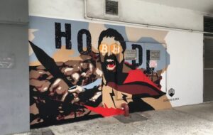 hodl, graffiti
