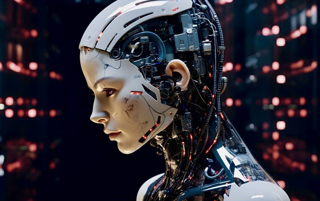 umělá inteligence, AI, robot, android, technologie