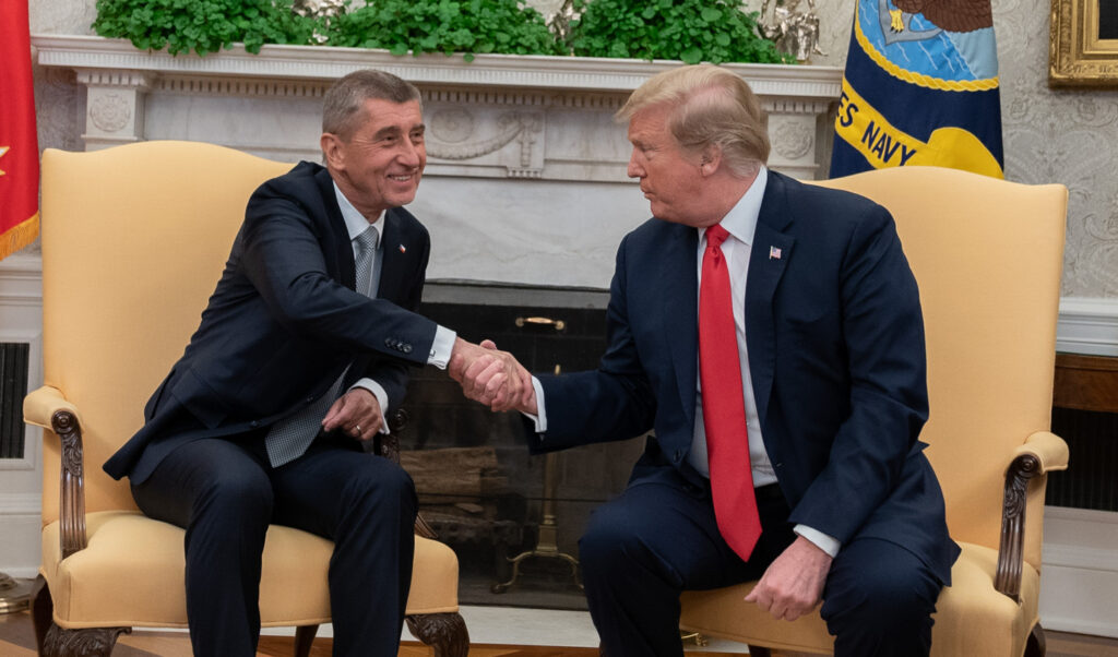 Babiš, Trump