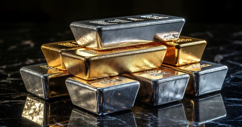 Stříbro zažívá brutální rally na nová maxima a zlato poprvé překonalo 5 000 USD za unci