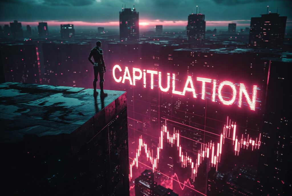 kapitulace na trhu kryptoměn