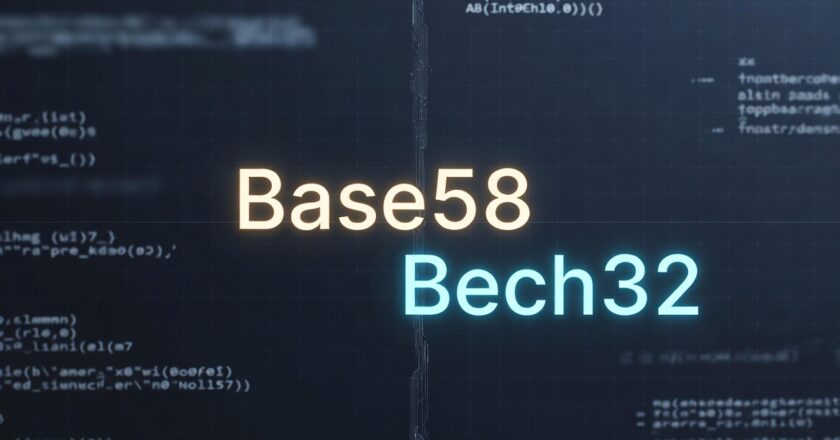 Base58 vs. Bech32: Které znaky v bitcoinových adresách nepoužíváme a proč