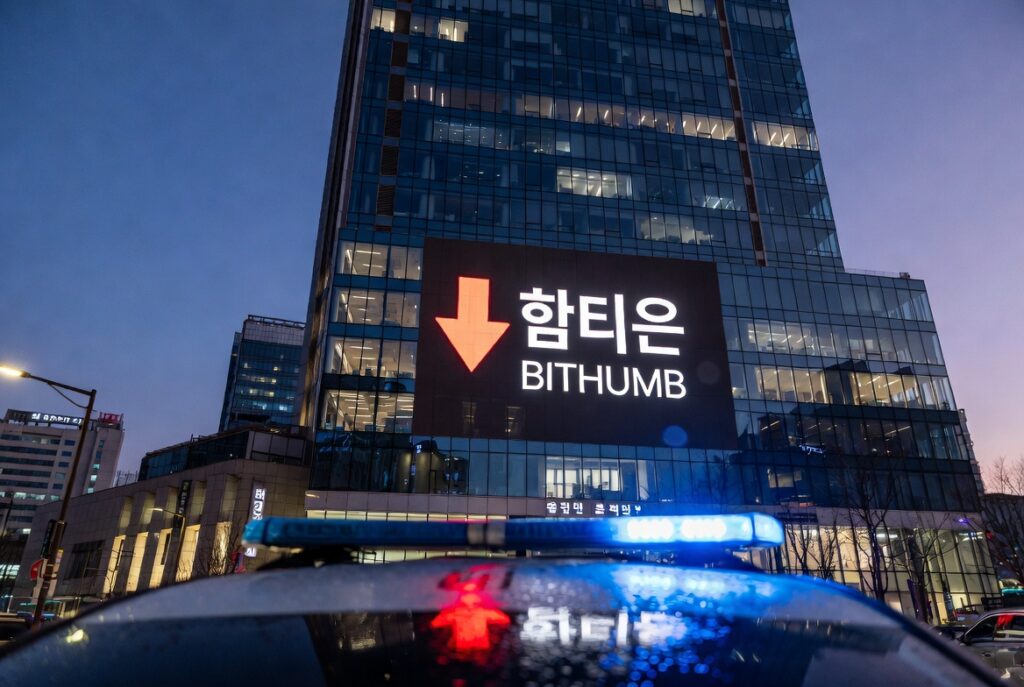 pokuta pro burzu Bithumb Jižní Korea