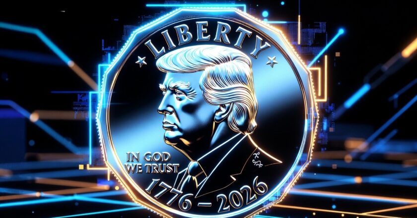 Sebestředný Donald Trump podepíše americké dolary a poruší tak tradici z roku 1861