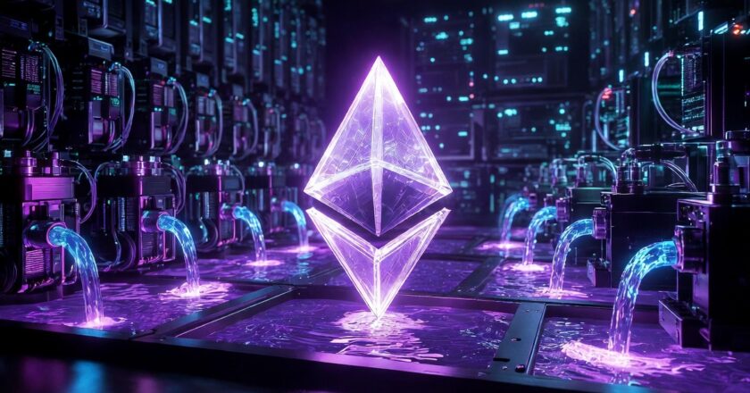 Bitmine nakupuje stále více Etherea: Příjmy ze stakingu se blíží 200 mil. USD ročně