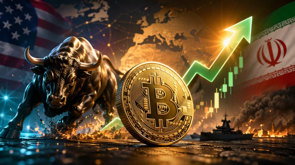 bitcoin růst Iran dalle