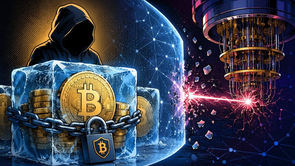 kvantový počítač bitcoin