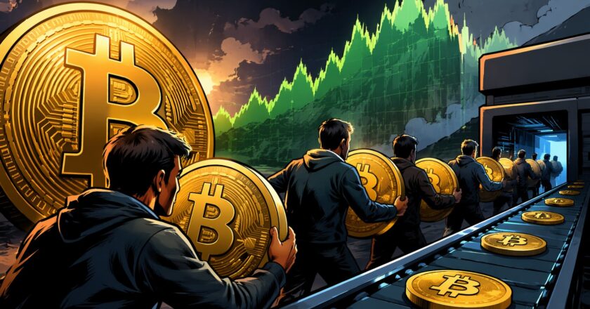 Blíží se konec růstu? Investoři hromadně přesouvají bitcoiny na burzy