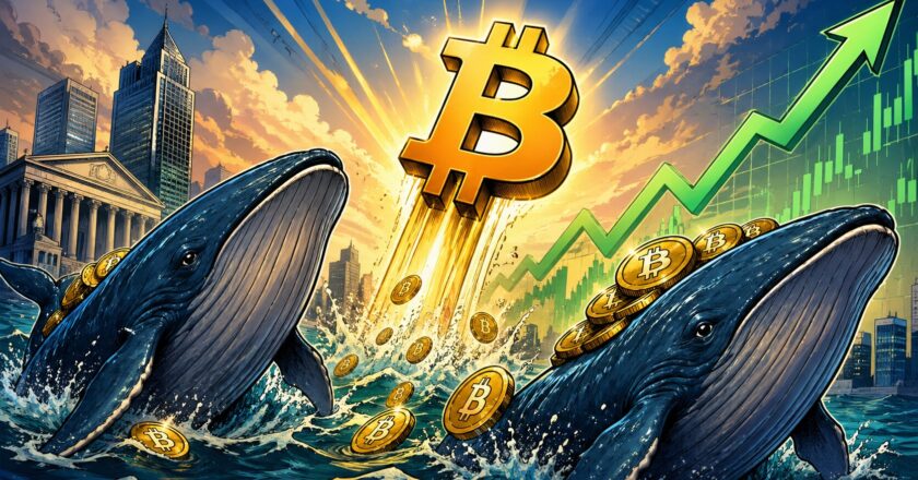 Instituce a velryby skupují Bitcoin. Podle analytiků se tvoří ideální podmínky pro bull run