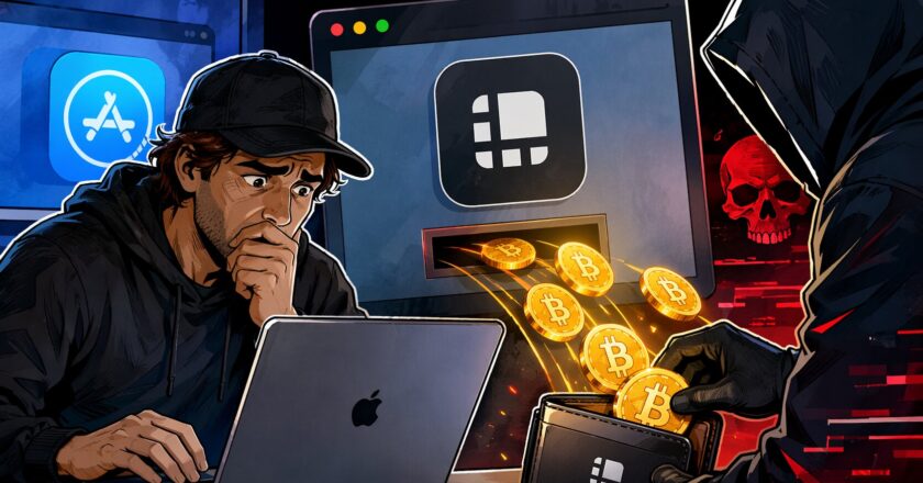 Podvodná aplikace vydávající se za Ledger připravila investory o miliony dolarů