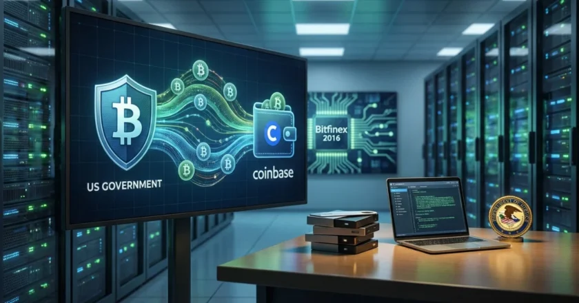 Americká vláda přesunula bitcoiny v hodnotě 600 000 dolarů spojené s hackem Bitfinexu