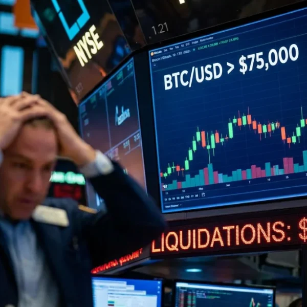 Nervozita na trhu roste. Bitcoin balancuje na hraně dalšího pohybu