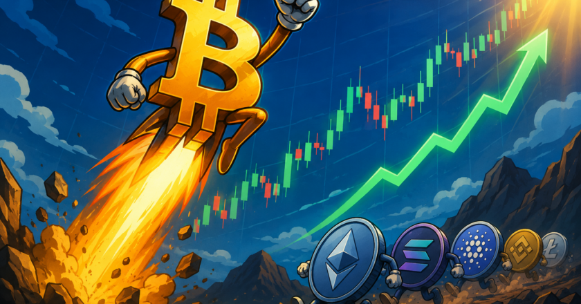 Bitcoin nad klíčovým průměrem: Michaël van de Poppe čeká útok na rezistenci
