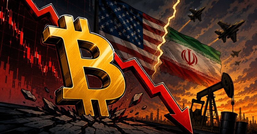 Geopolitika opět zamávala cenou Bitcoinu, likvidace přesáhly stovky milionů dolarů
