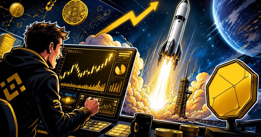 Binance umožňuje vsadit na SpaceX ještě před vstupem na burzu