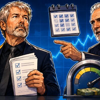 Peter Schiff zpochybňuje model Strategy po velkém odkupu dluhu