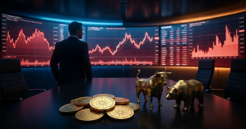 Cardano: Velcí investoři drží rekordní množství ADA tokenů, cena ale klesá