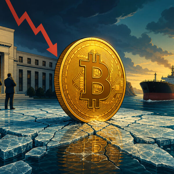 Bitcoin se drží na tenkém ledě, investory brzdí Fed i nejistota kolem Íránu