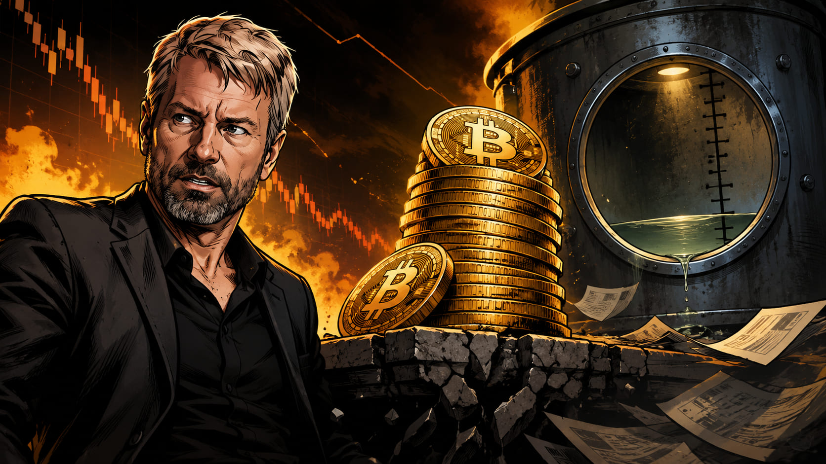 Saylor by měl pozastavit nákupy bitcoinu, tvrdí CryptoQuant
