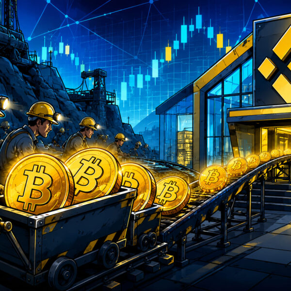 Bitcoin čeká test poptávky, těžaři přesunuli na Binance přes 150 000 mincí
