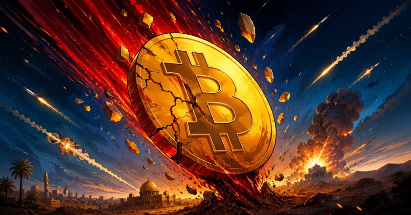 Bitcoin se poprvé od března propadl pod 66 000 USD