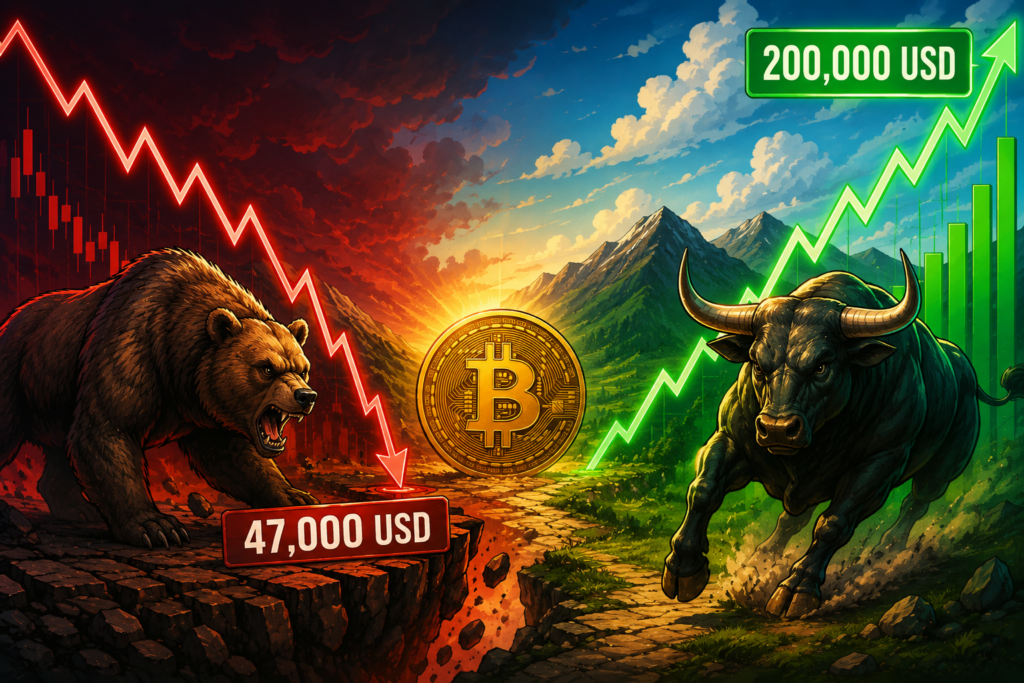 Bitcoin se blíží ke dnu cyklu, tvrdí známý analytik. Poté čeká útok na 200 000 dolarů