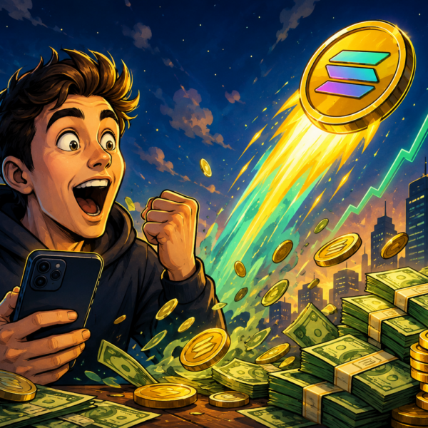 Z investice 2 300 dolarů vzniklo přes 600 000. Memecoin na Solaně přinesl během hodin mimořádný zisk