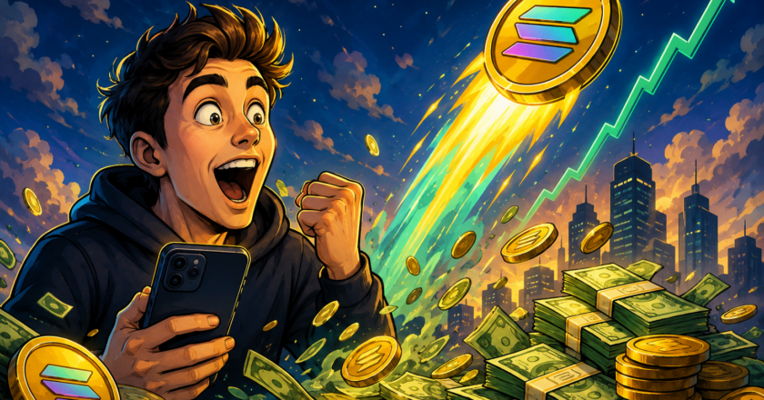 Z investice 2 300 dolarů vzniklo přes 600 000. Memecoin na Solaně přinesl během hodin mimořádný zisk
