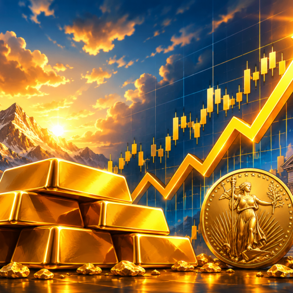 Zlato míří nad 10 000 dolarů. Analytik upozorňuje na historický signál z roku 2023