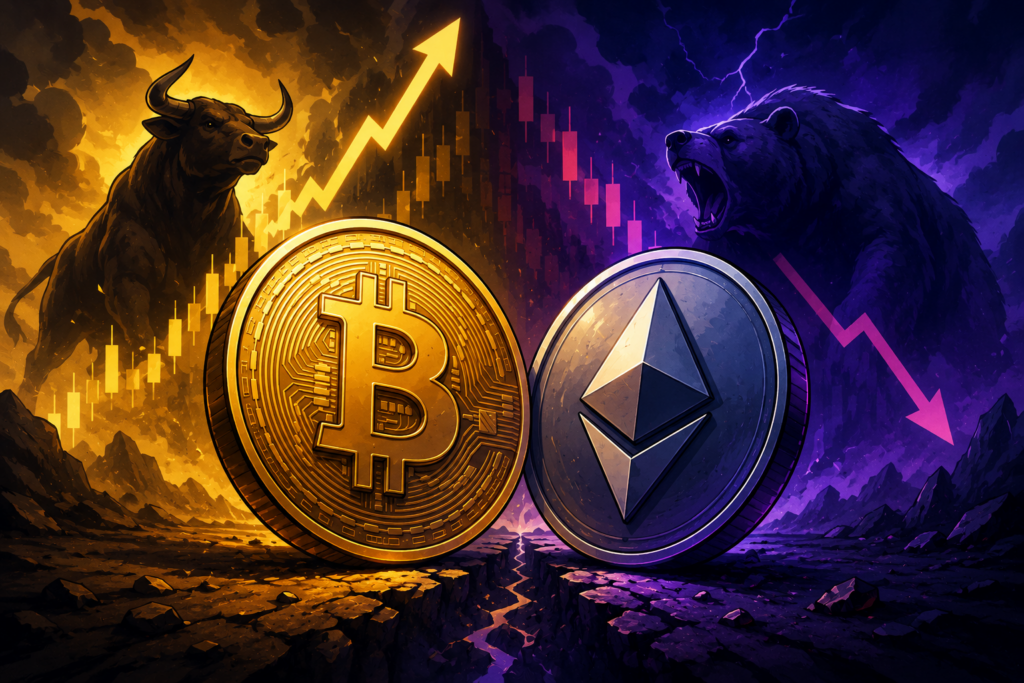 bitcoin vs ethereum