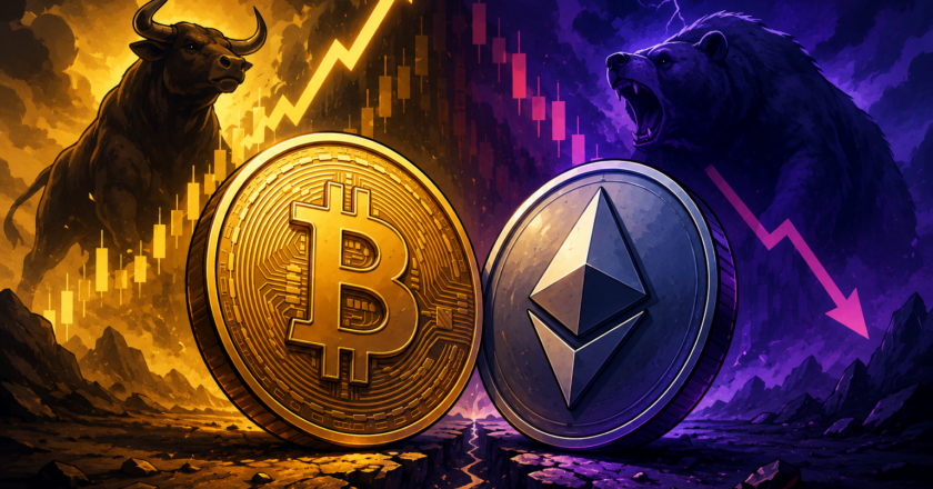 Ethereum vůči bitcoinu výrazně oslabuje. Investoři řeší, zda jde o příležitost, nebo varování