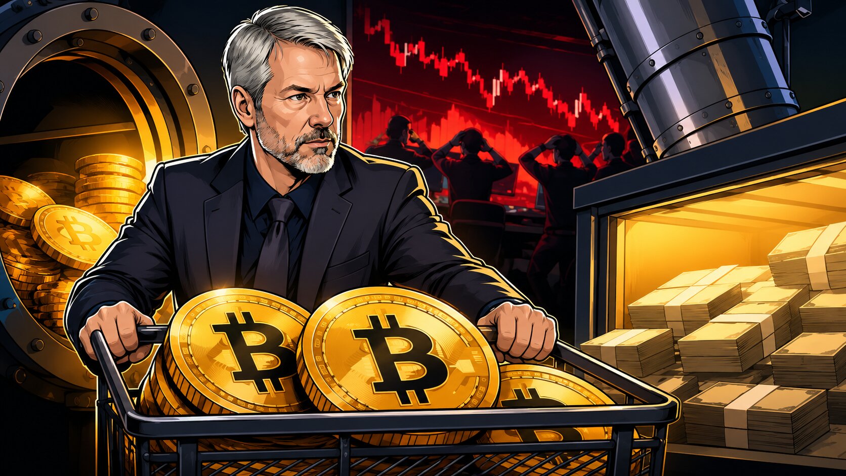 Strategy prodala 3 588 bitcoinů