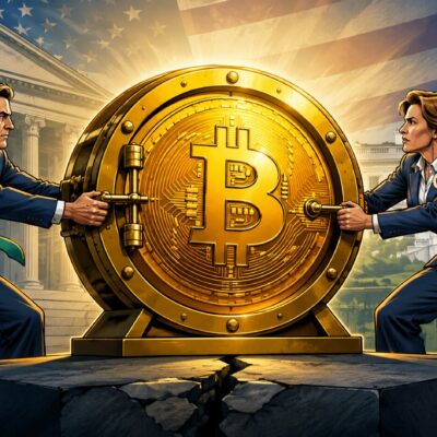 Americká bitcoinová rezerva se zadrhla. Kvůli sporu mezi ministerstvy